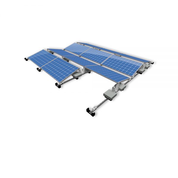 Van der Valk Producten bij Solartoday - Fotovoltage - verbindings- en bevestigingselementen - Alu achter voet ValkPro+ L15° zijkant
