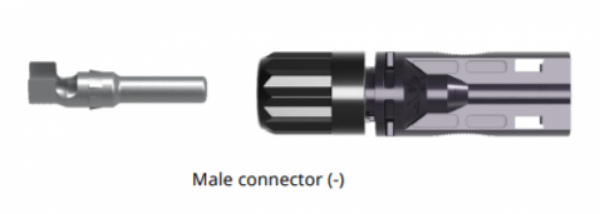 Canadian Solar originele T4 connector B 1.500V
